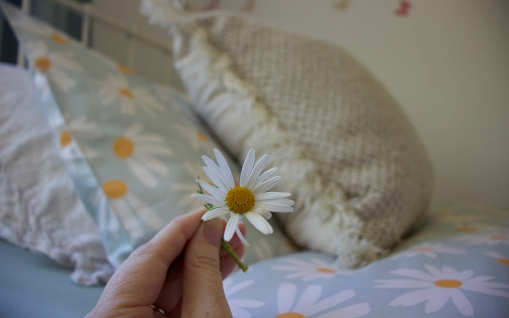Sweet Daisies Duvet Cover