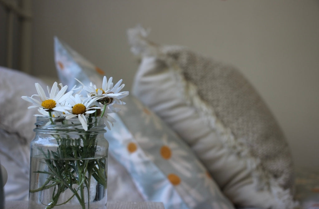 Sweet Daisies Duvet Cover